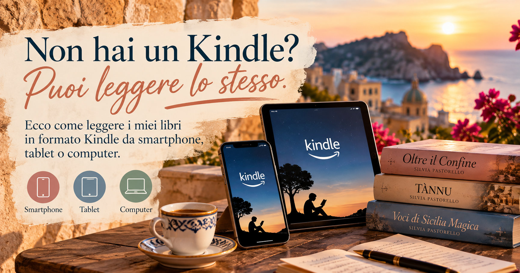 Come leggere libri Kindle senza avere un Kindle su smartphone, tablet e computer – Silvia Pastorello